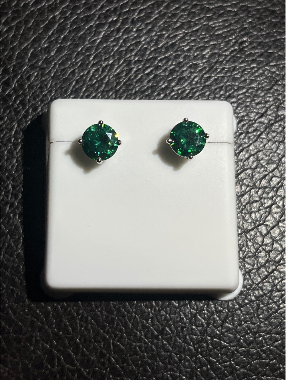 GRA Moissanite, pure 925 sterling silver